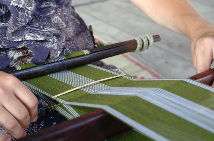 Thailand, Back-strap loom, Karen people, Hill tribe, weaving, loom